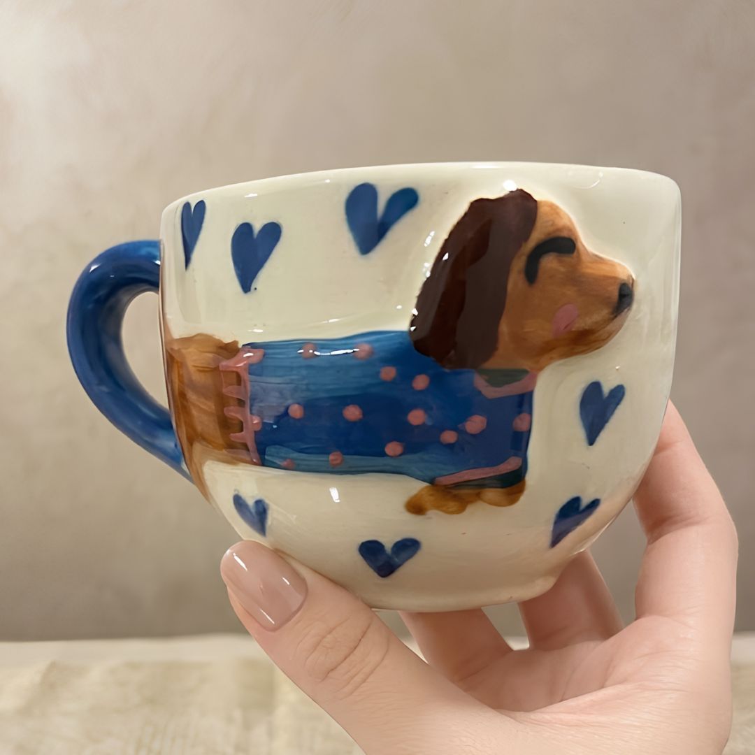 Paws & hearts mug - 300ml