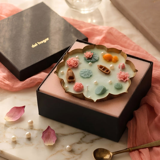 Lotus Pond Urli Candle