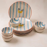 Breeze & Lemons 12Pcs Ceramic Dinner Set