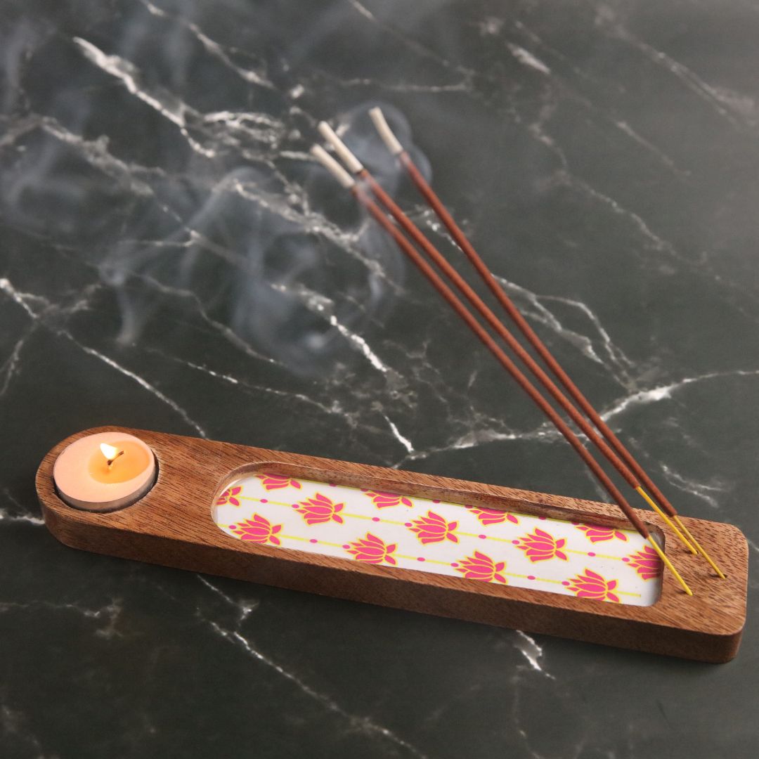 Agarbatti Stand- Incense Stick Holder & Ash Catcher
