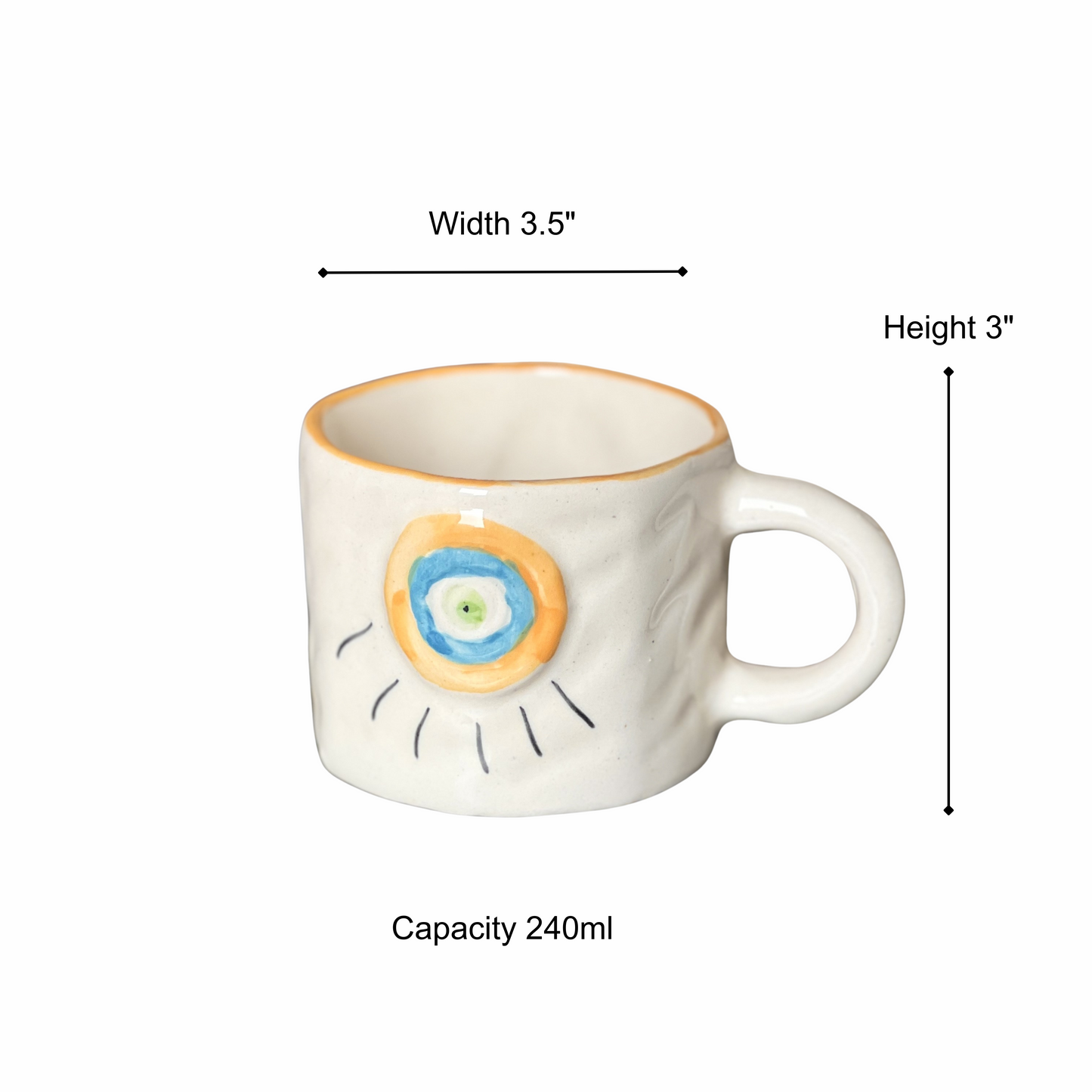 Nazar Charm Mug & Plate Set