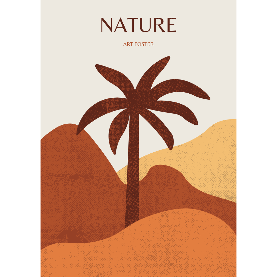 Nature Framed Wall Art- Neutral colors