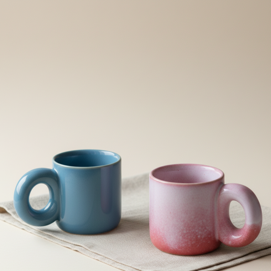 Festive Giftbox- His and Her Mug Set