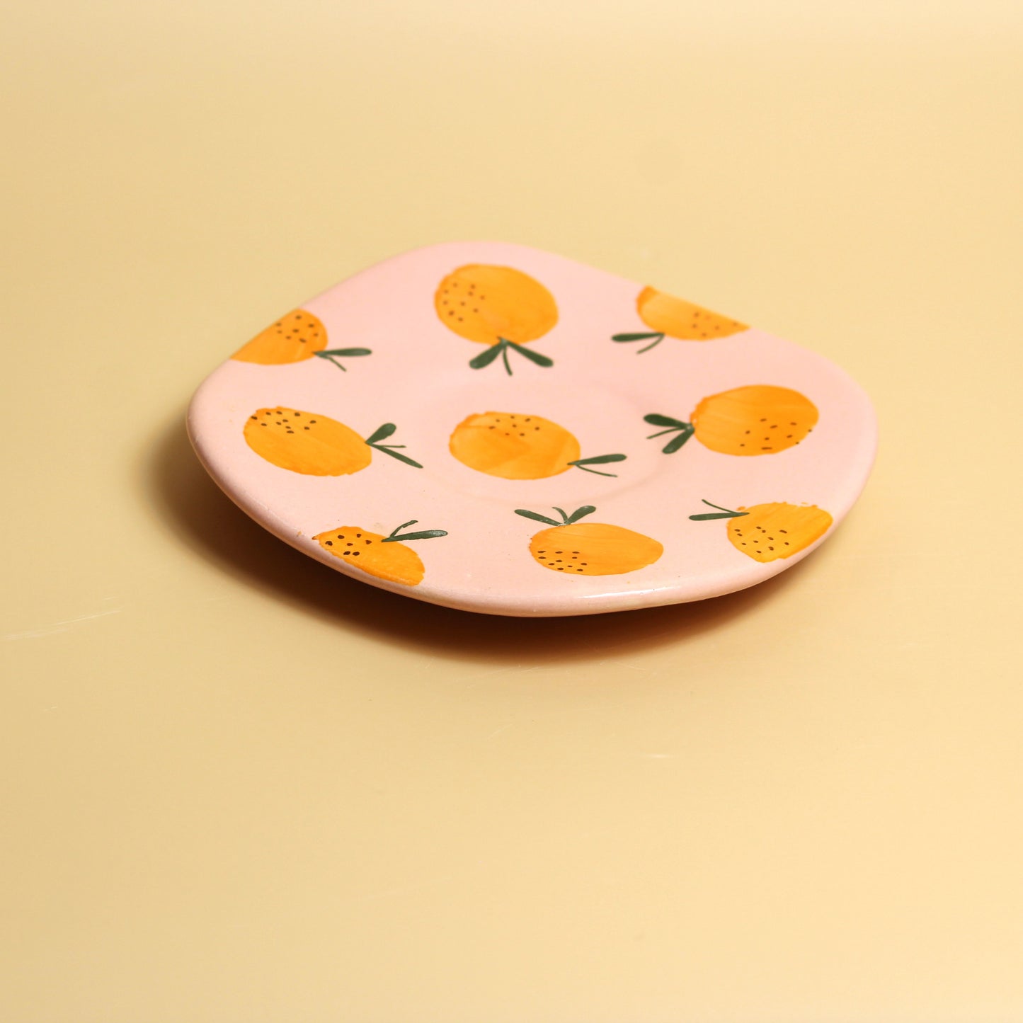 Fiesta Pink & Orange Cup and Saucer Set