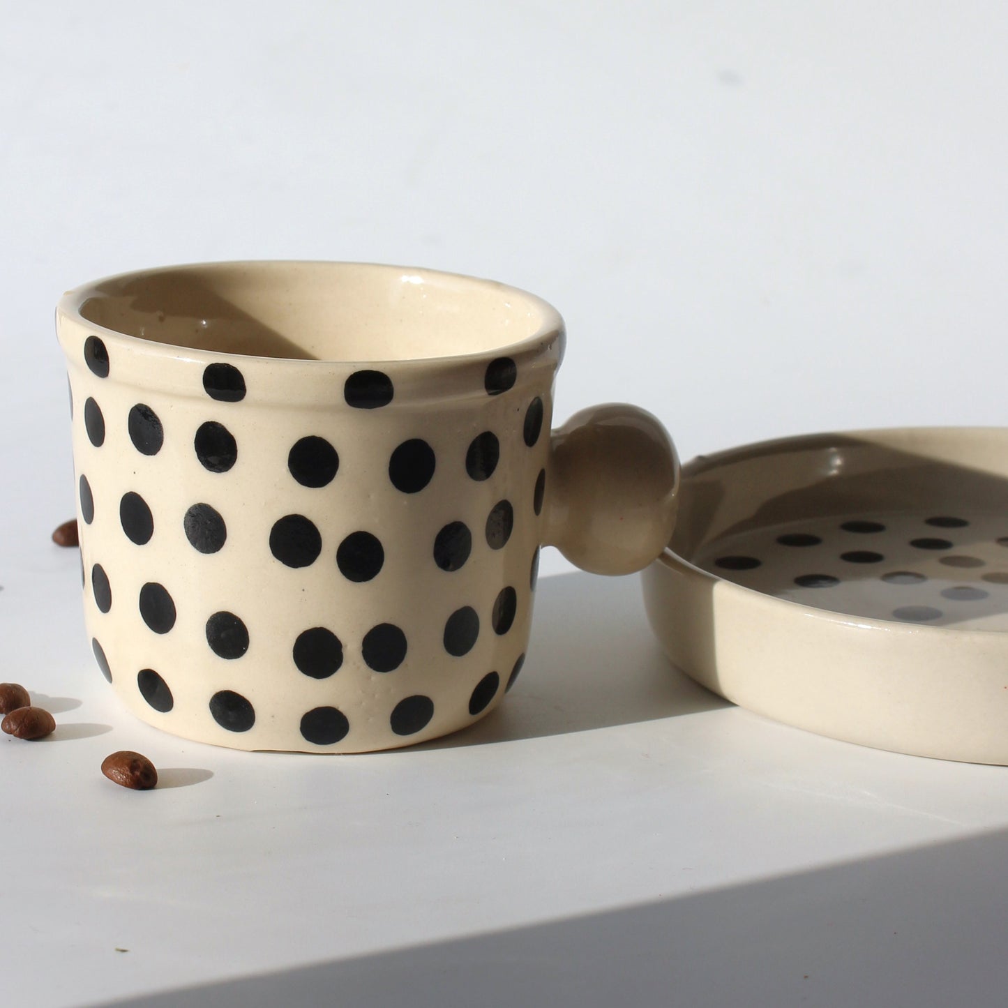 Dots Cup and Saucer Set – For Tea & coffee