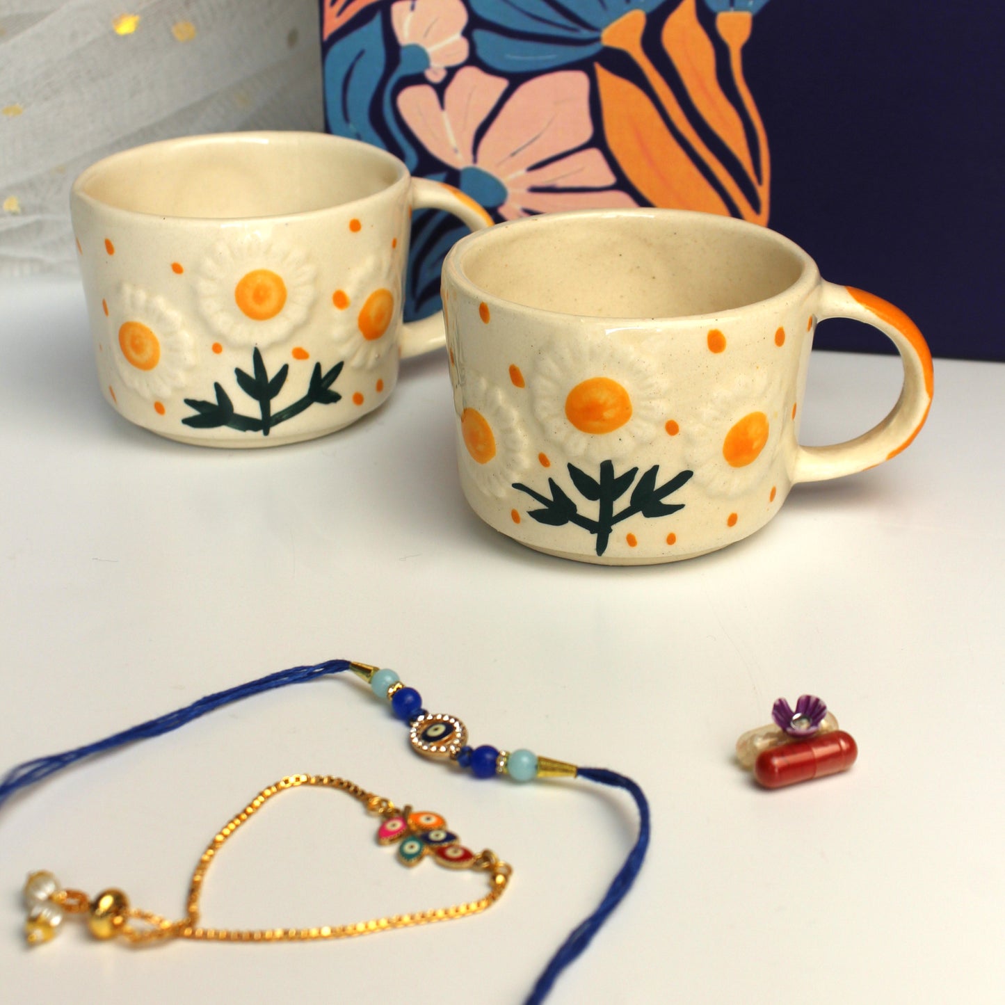 Sunshine Mugs Set of 2- Gift Set
