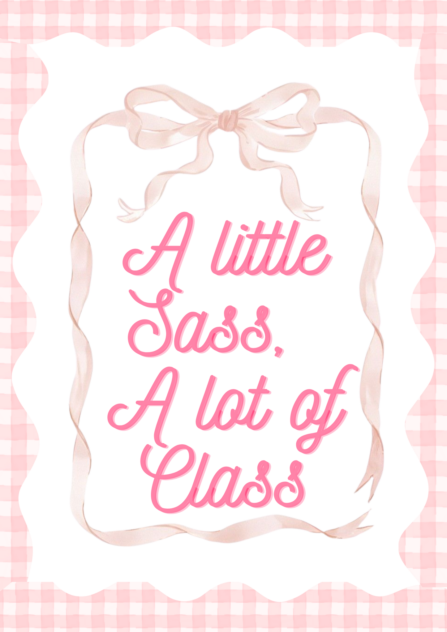 Sassy Girl - Framed wall Art