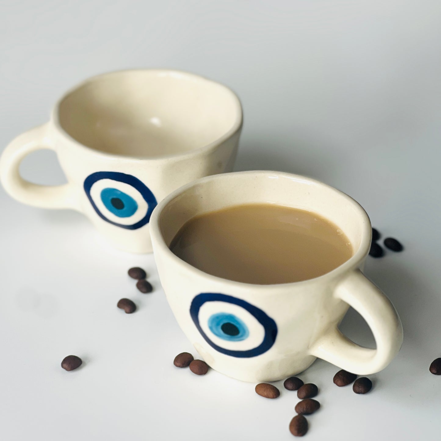 cute evil eye coffee mug tea cups