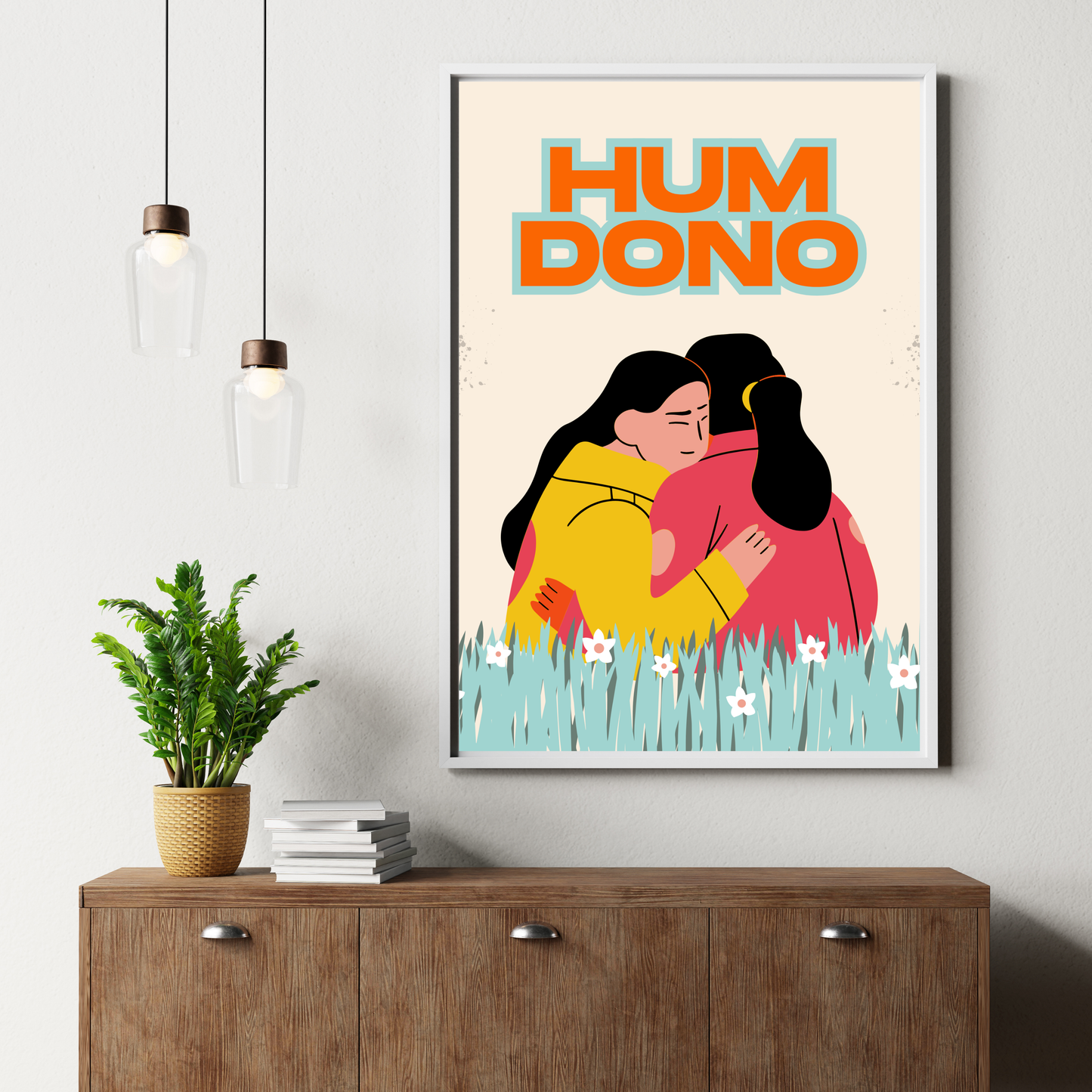 Hum Dono- Framed Wall Art- For Soul Sisters