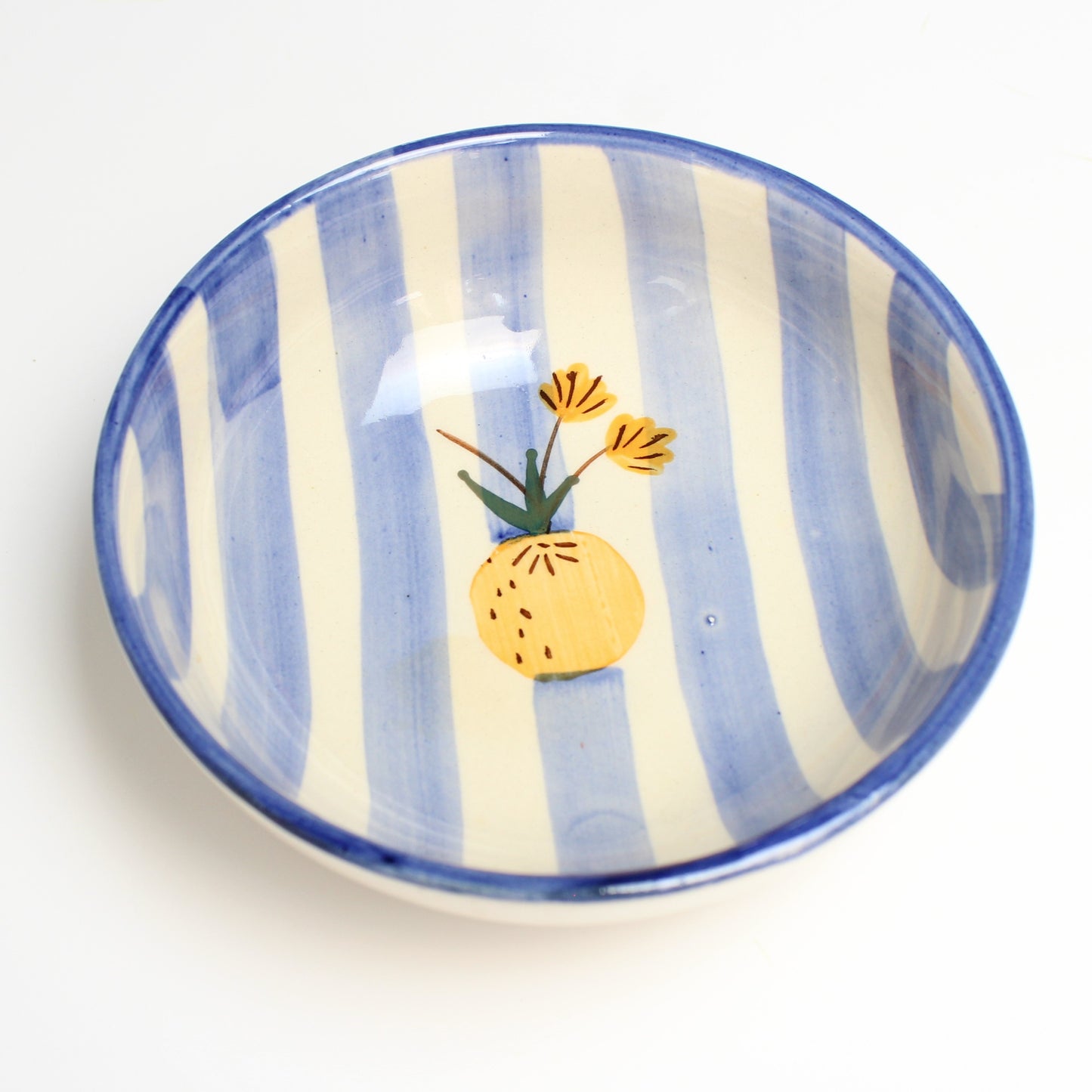 Apricot Ceramic Bowl- Multipurpose Deep Bowls