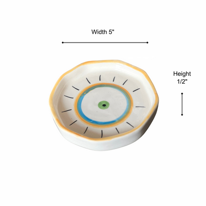 Nazar charm Dessert Plate