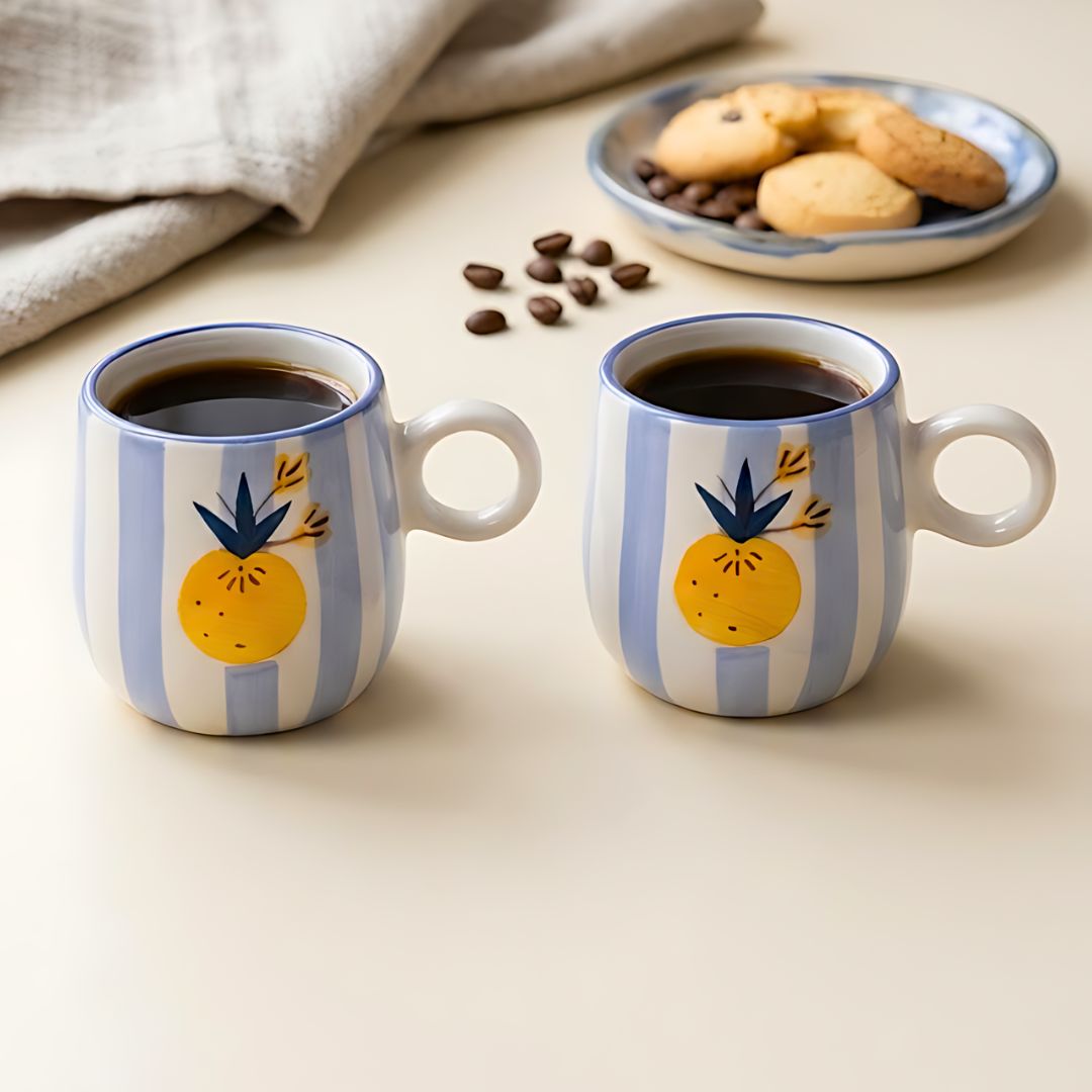 Apricot Ceramic Mugs- 280ml