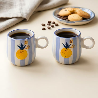 Apricot Ceramic Mugs- 280ml