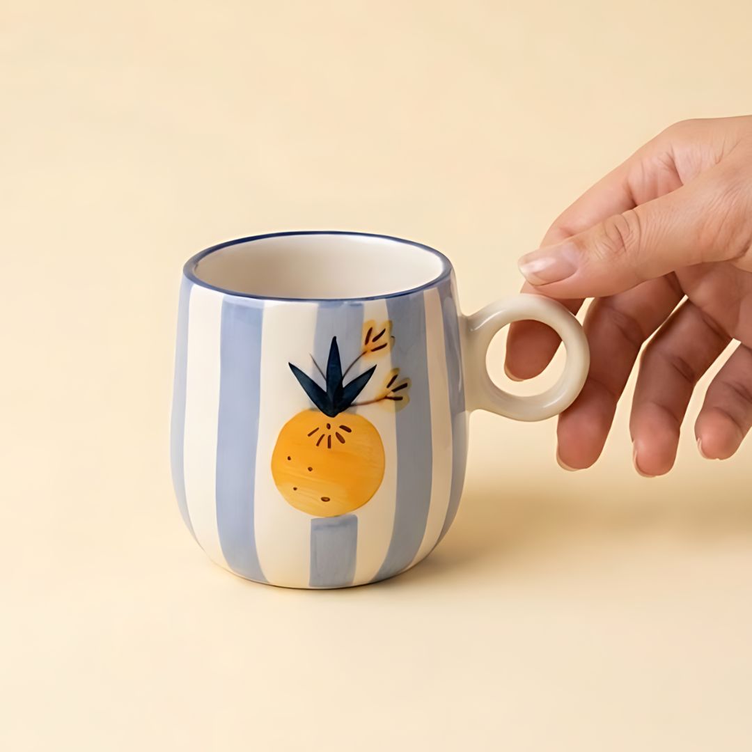 Apricot Ceramic Mugs- 280ml