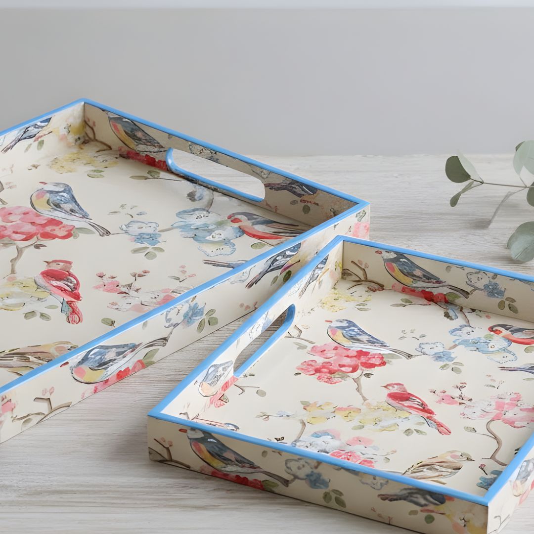 Morning symphony- Set of 2 Trays