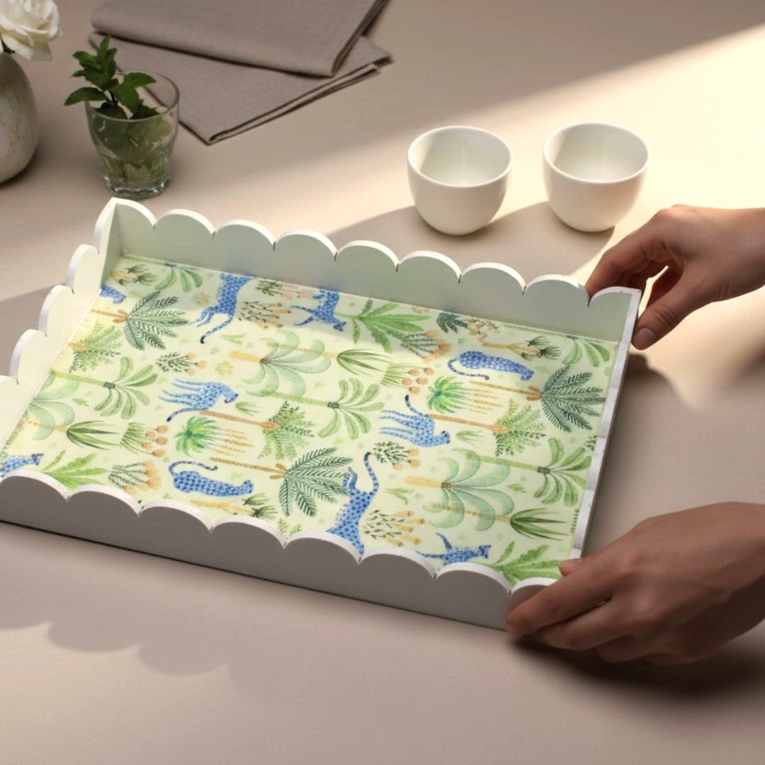 Muted Jungle- Serving Tray