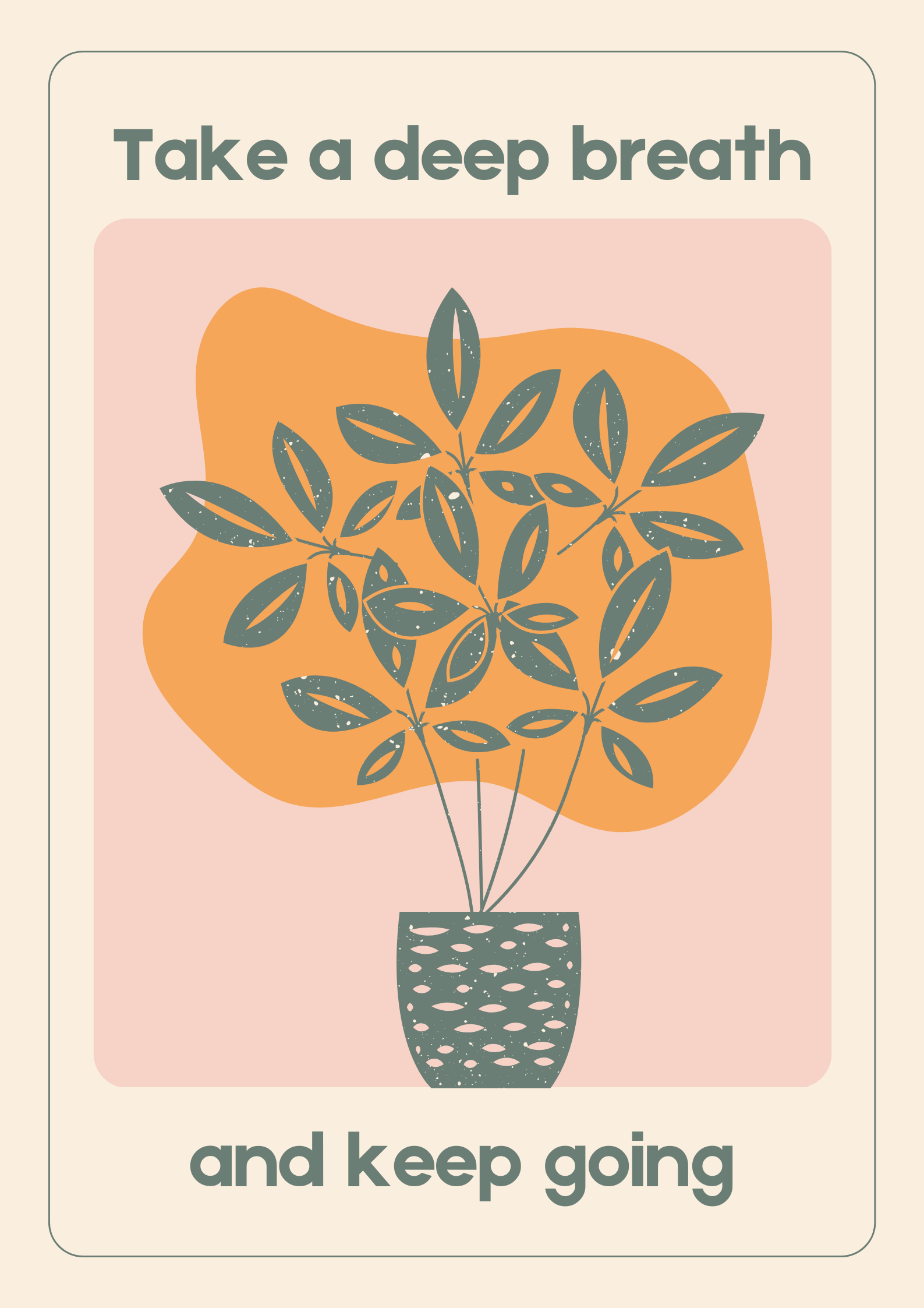 Keep Going Framed Wall Art- Motivational Frames