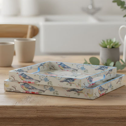 Morning symphony- Set of 2 Trays