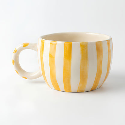 Stripeplay Yellow Mug -300ml