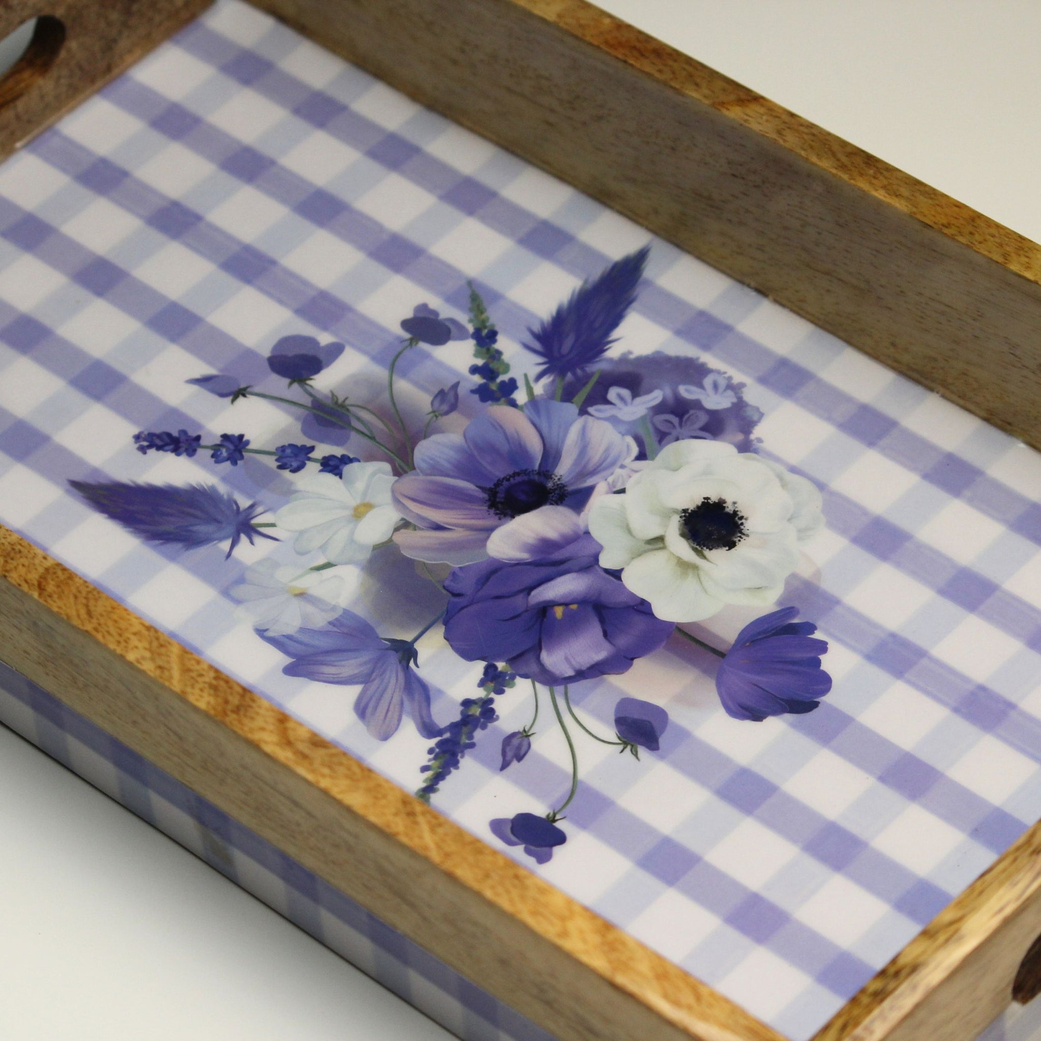 Lavender Cottage Serving Tray- 14