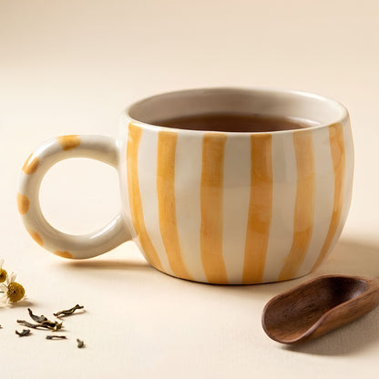 Stripeplay Yellow Mug -300ml