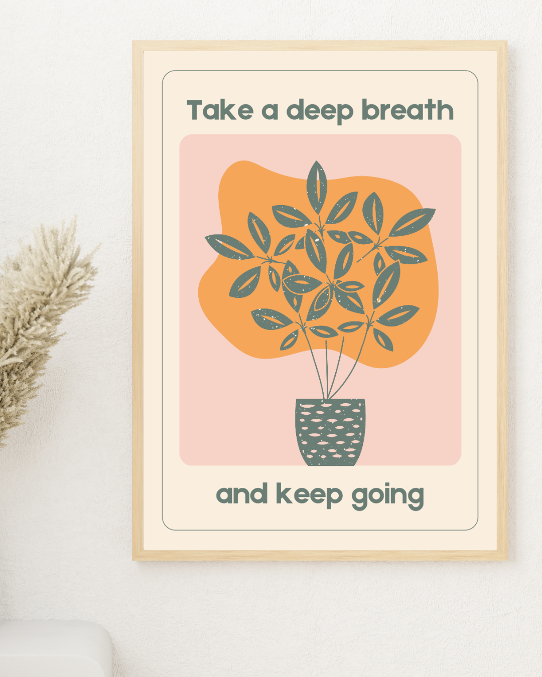 Keep Going Framed Wall Art- Motivational Frames
