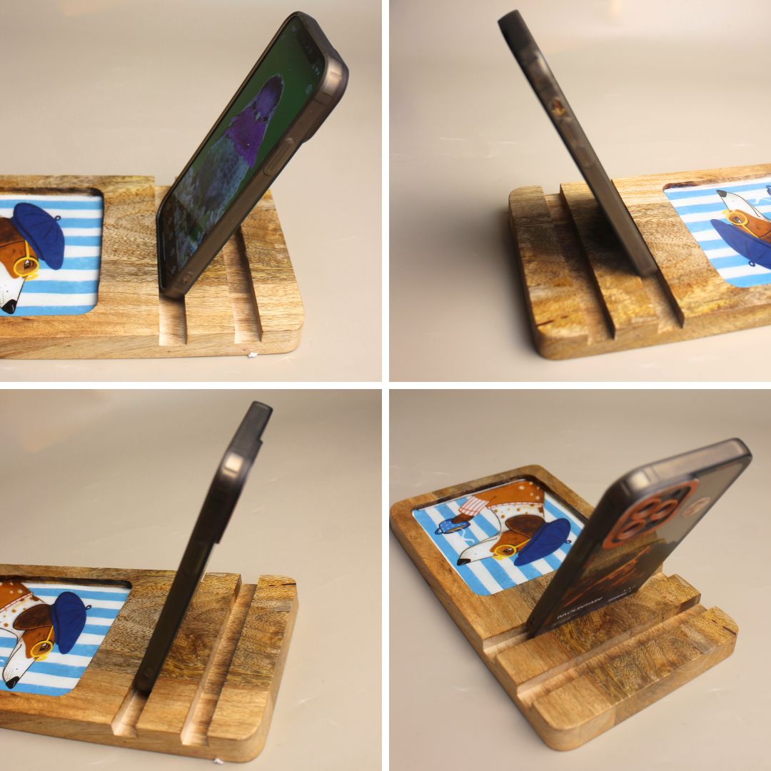 Lay-Z Board- Mobile stand + Snack Tray in one