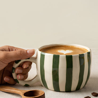 Stripeplay Olive Mug -300ml