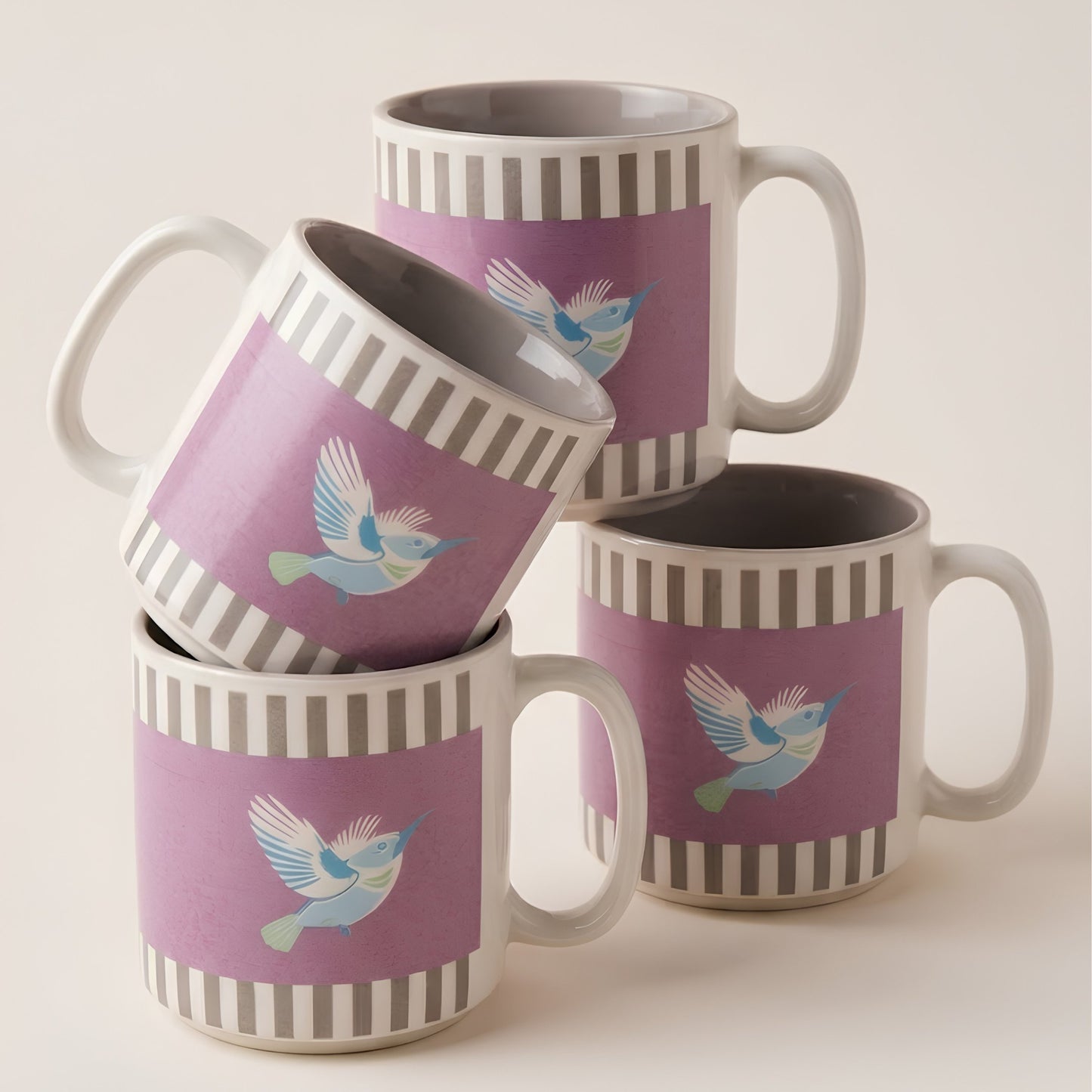 Skybound ceramic cups microwave and dishwasher safe - del hogar