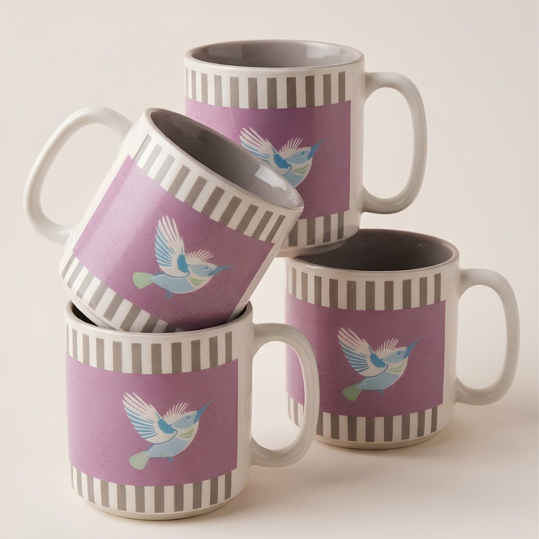 Skybound ceramic cups microwave and dishwasher safe - del hogar