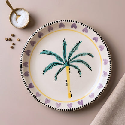 Island's Heart 7" Tapas/ Snack plates set