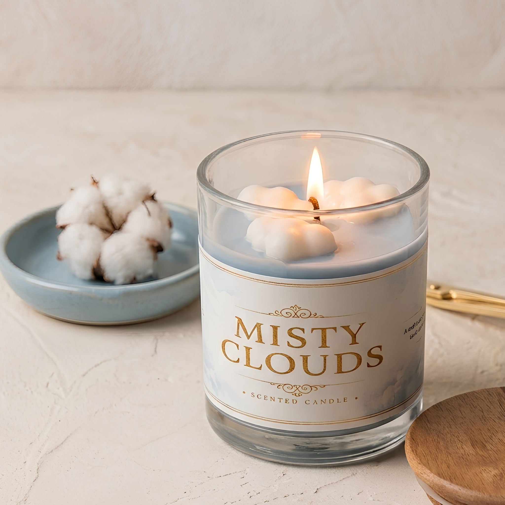 Misty Clouds – Oud Scented Candle