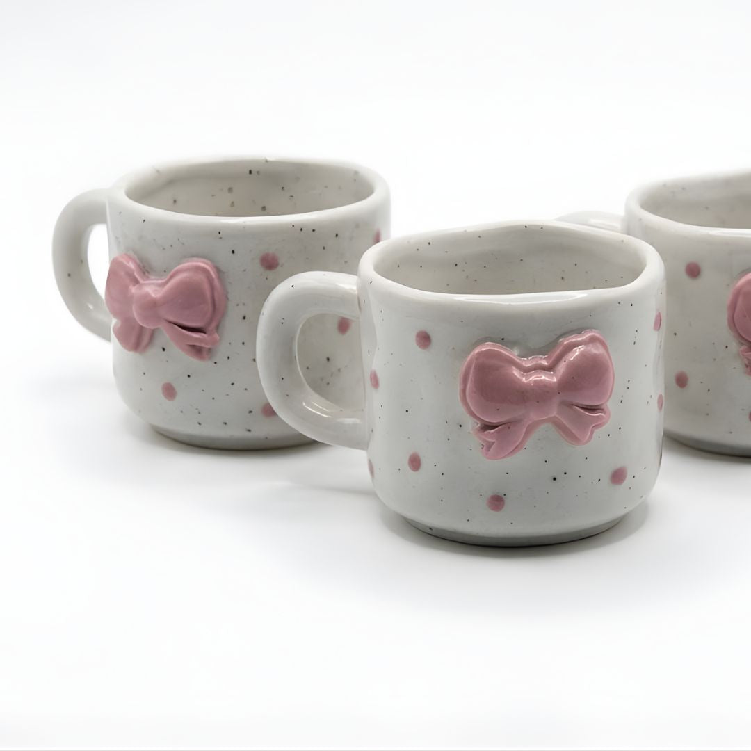Little Bow Mug- white, 240ml