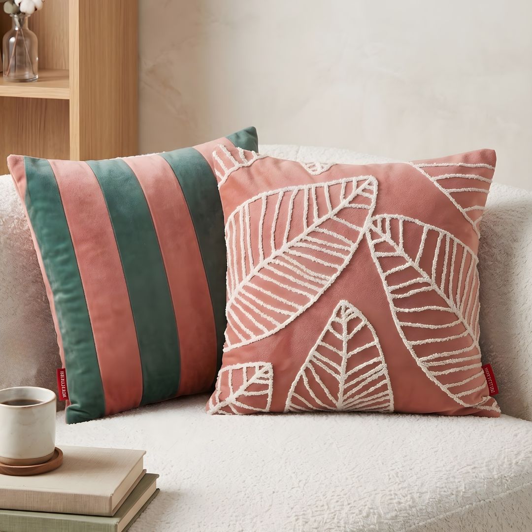 Rosage Bundle (Set of 2 cushion covers) 18" X18"