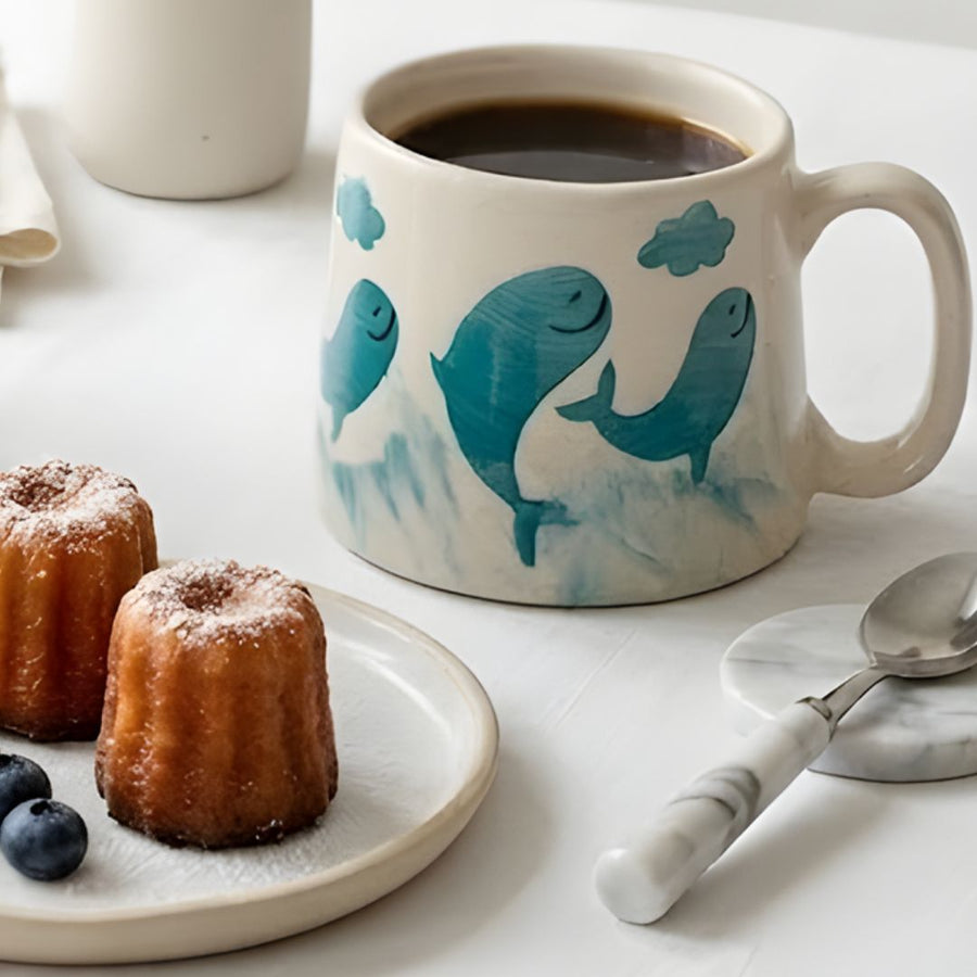 Sea babies Mug- Ivory, 240ml