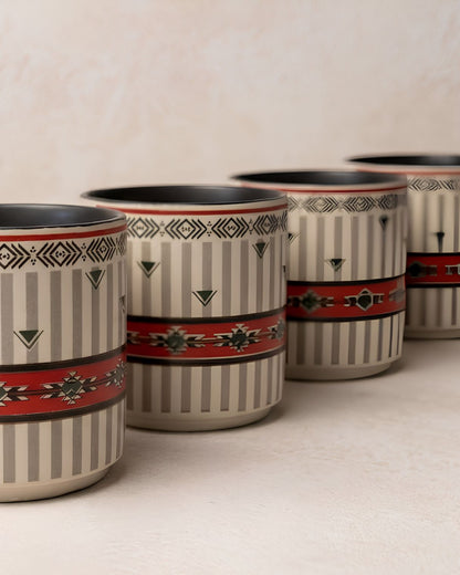 Shillong chapter -Tea cups/ Espresso cups (Set of 4)