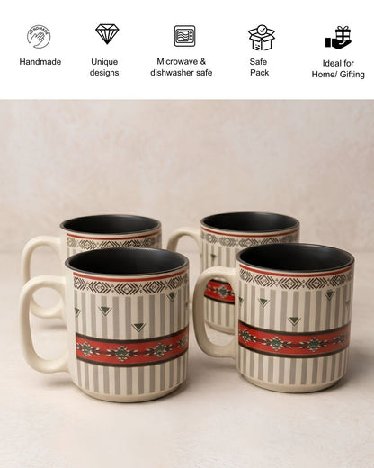 Shillong chapter -Tea cups/ Espresso cups (Set of 4)