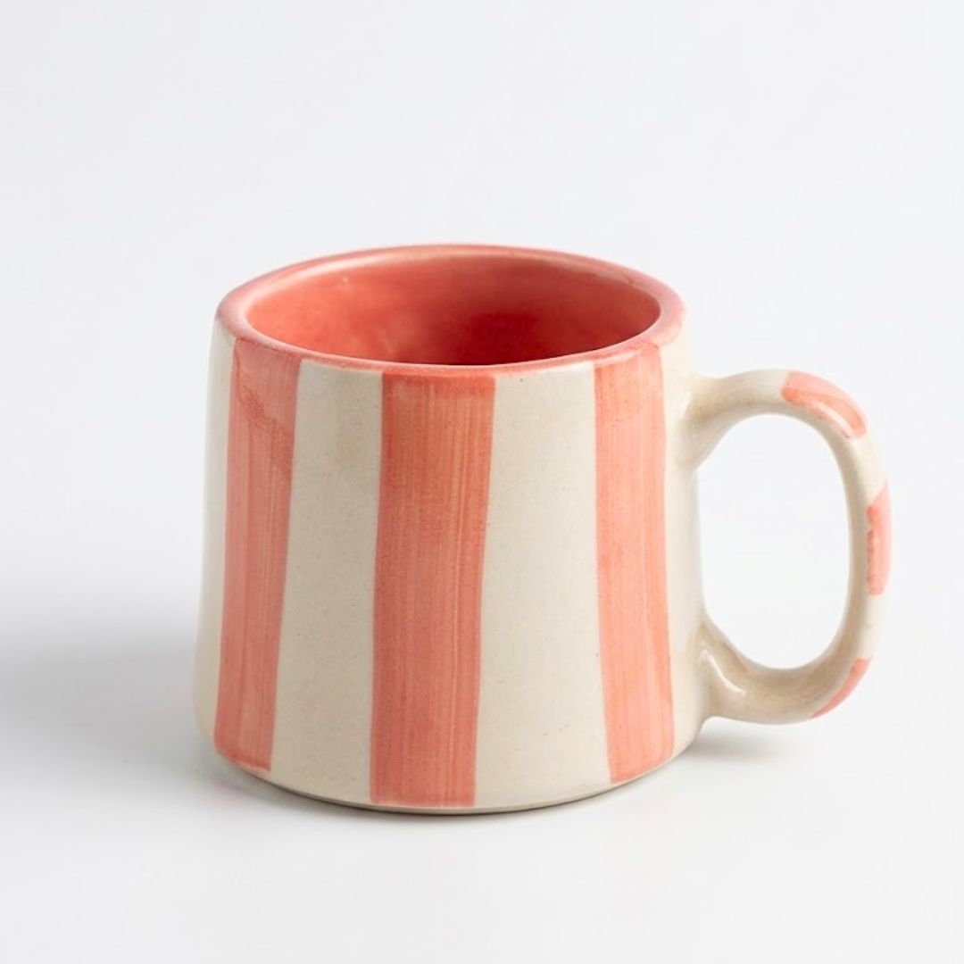 Stripeplay Peach Mug- 240ml