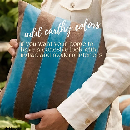 Skies & Earth cushion cover - 18" X 18"