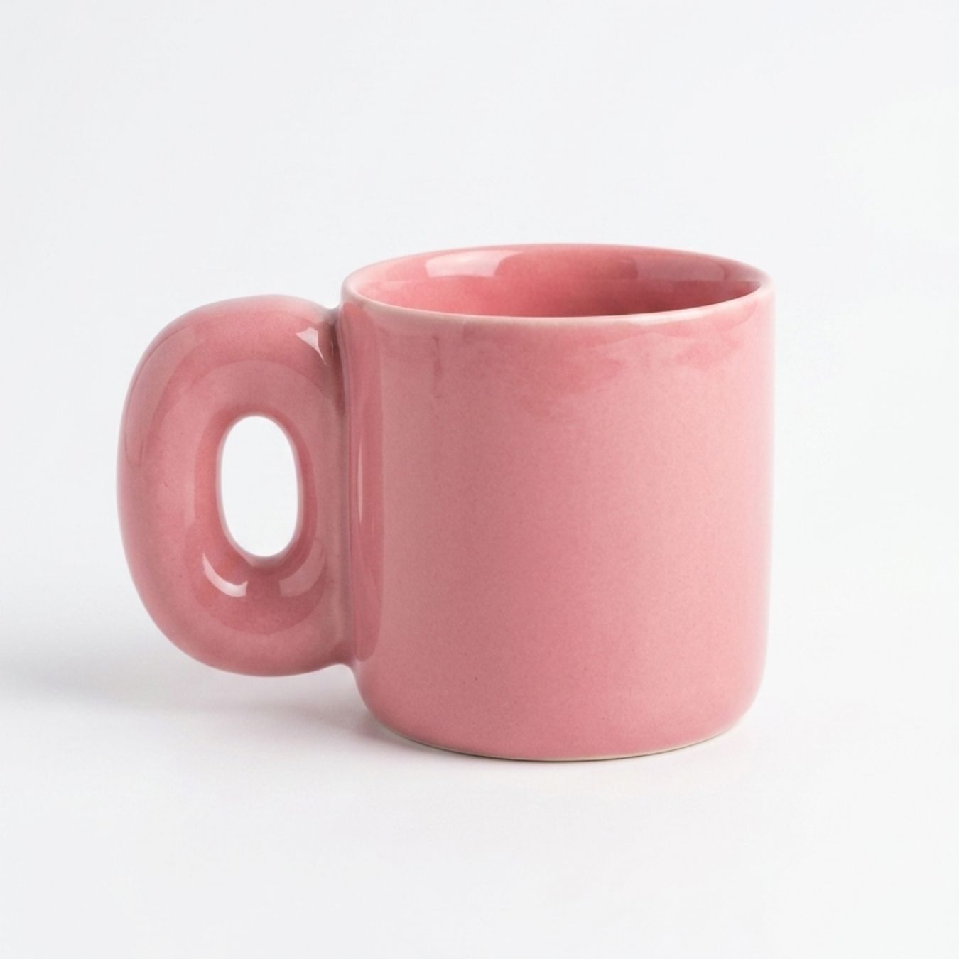 Rose Pink Ceramic Mug-300ml