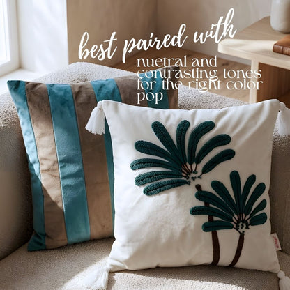 Skies & Earth cushion cover - 18" X 18"