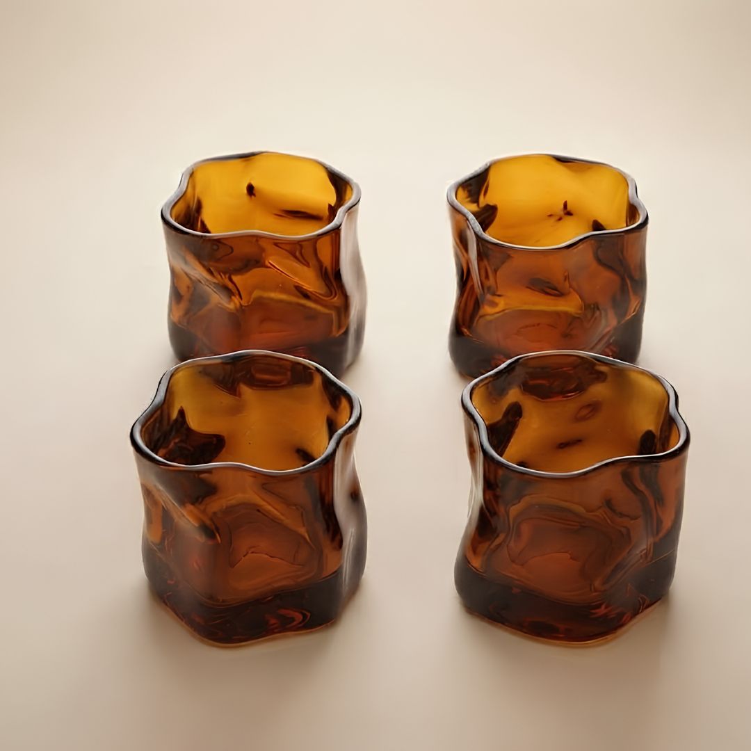 Serving Glasses- Bronze (250ml) Set of Glasses