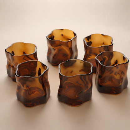 Serving Glasses- Bronze (250ml) Set of Glasses