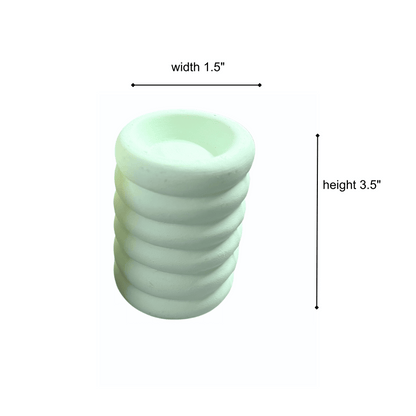 Spiral Candle Holders- (Set of 2) Random colors set