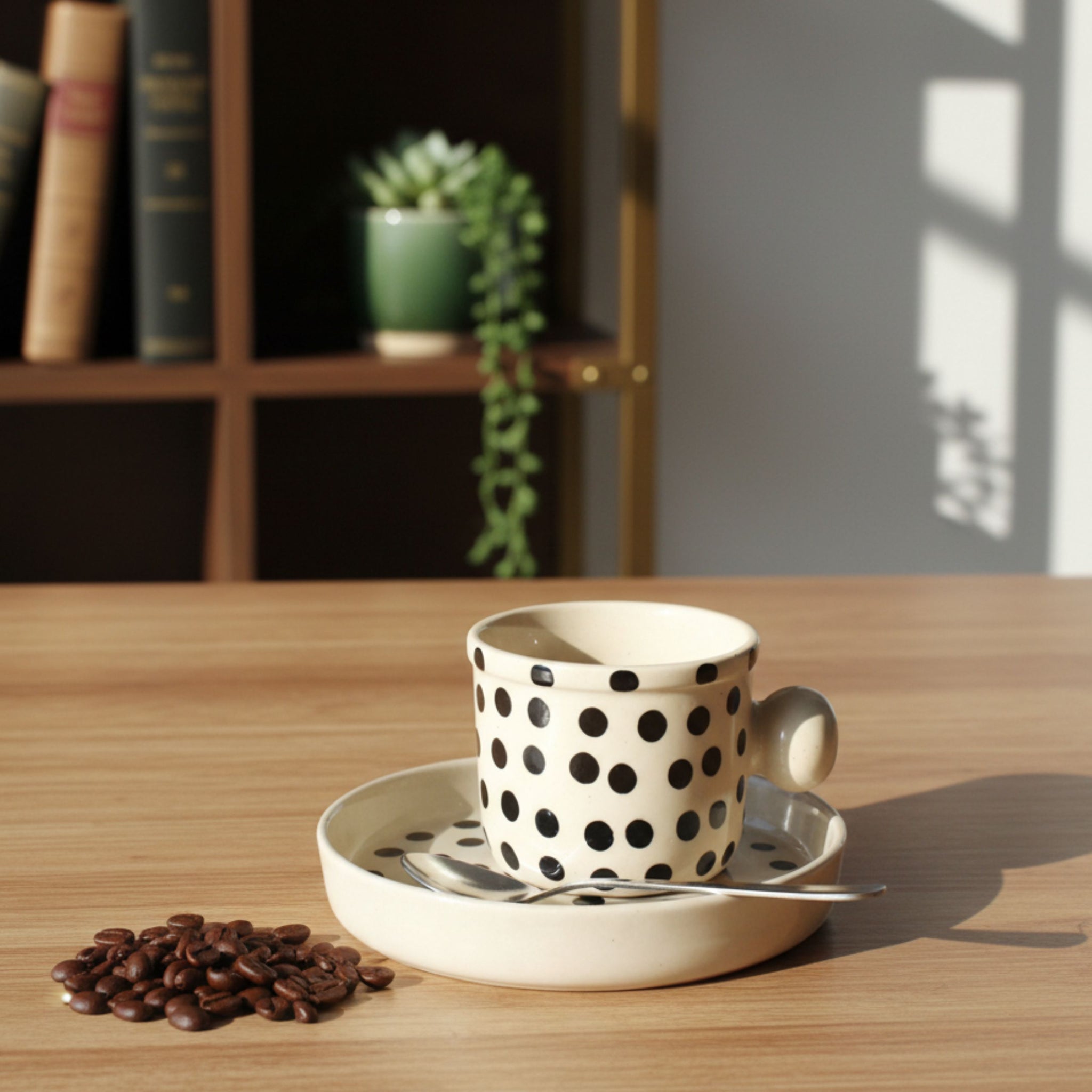 Dots Cup and Saucer Set – For Tea & coffee
