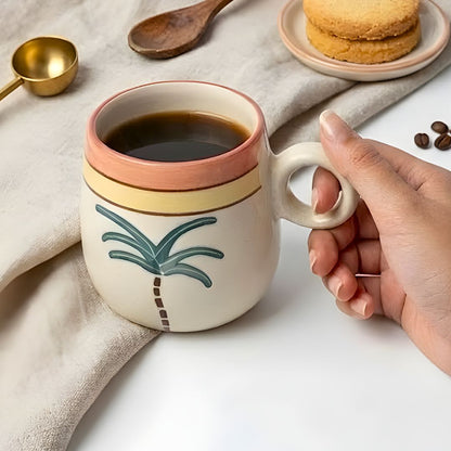 Breakfast Set - Palm Deep Bowl + Mug Set