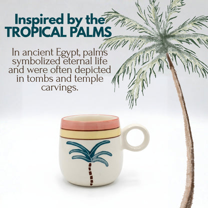 Palm Ceramic Mug 280ml