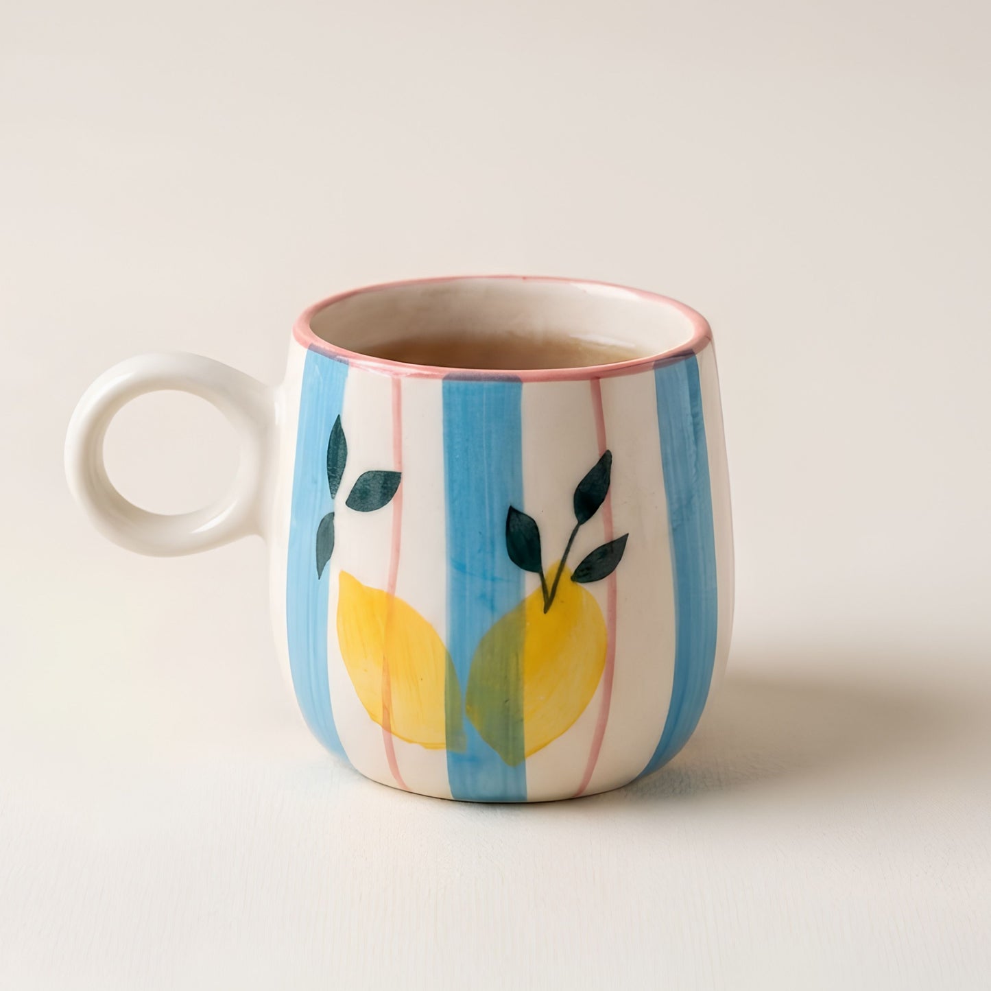 Limon Stripes Ceramic Mug 280ml