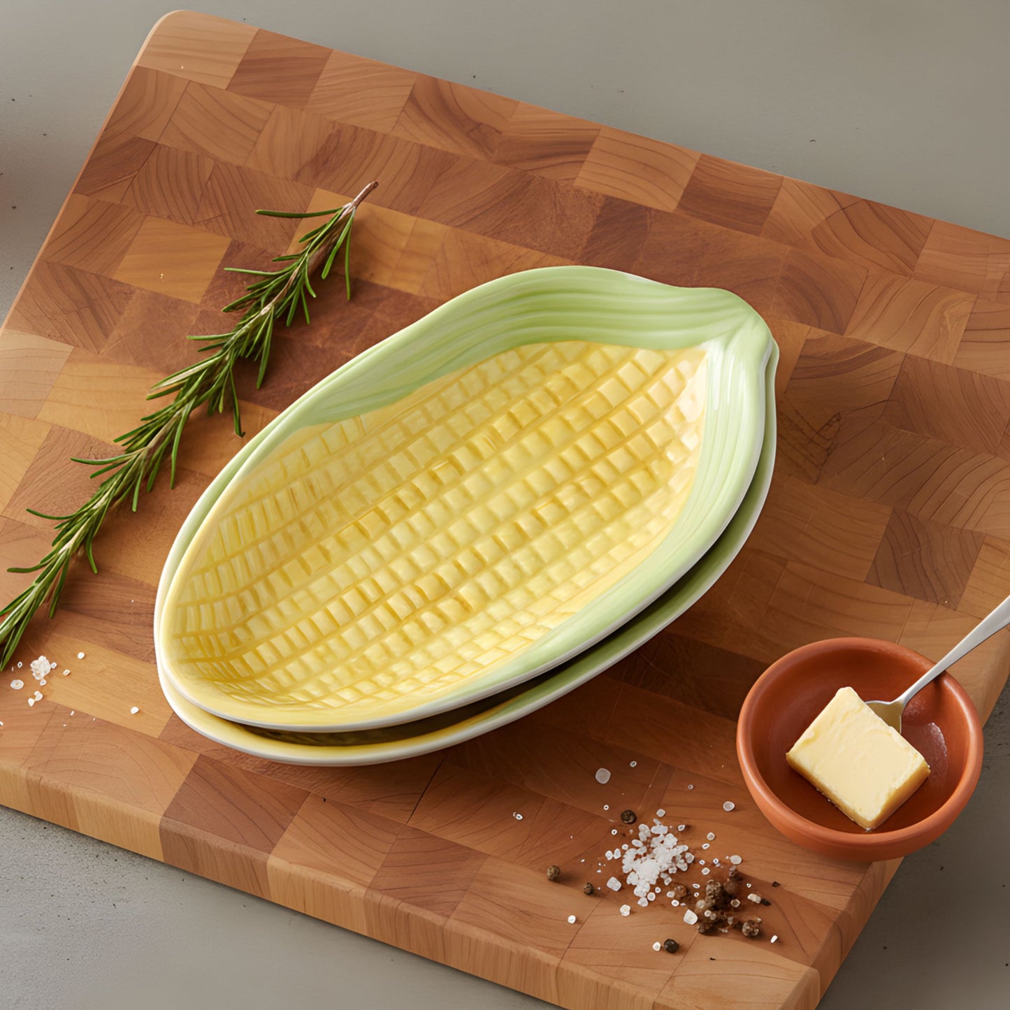 Makke di Masti- Snacks Platter set (2 pcs)