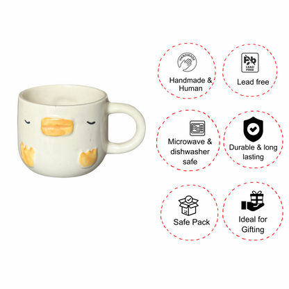 Quack Quack Mugs-  Set of 2 Coffee /Milk Mugs